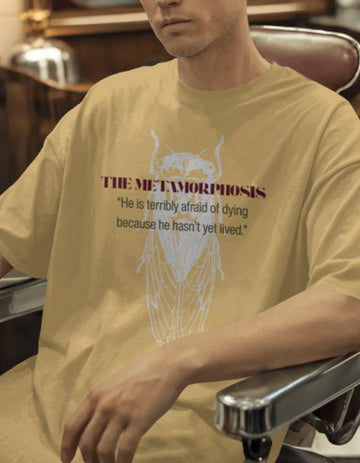 Oversized Kafka (The Metamorphosis v2) Limited Edition Tee | Soft And Breathable 180 GSM