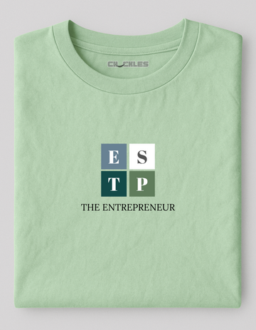 Classic ESTP Entrepreneur Typography Tee | Soft And Breathable 180 GSM
