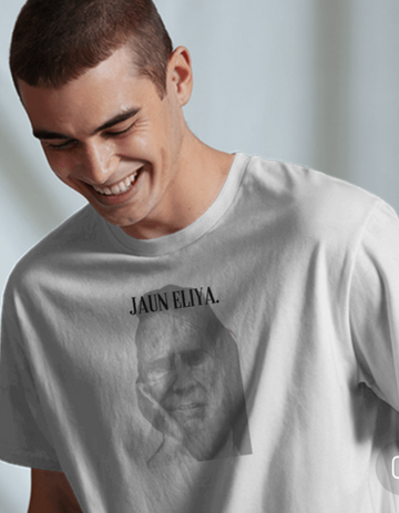 White Jaun Eliya Unisex | Soft And Breathable 180 GSM