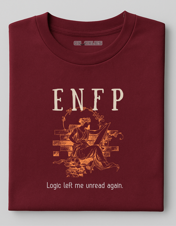 Classic ENFP Logic Graphic Tee | Soft And Breathable 180 GSM