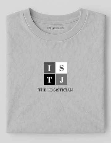 Classic ISTJ Logistician Typography Tee | Soft And Breathable 180 GSM