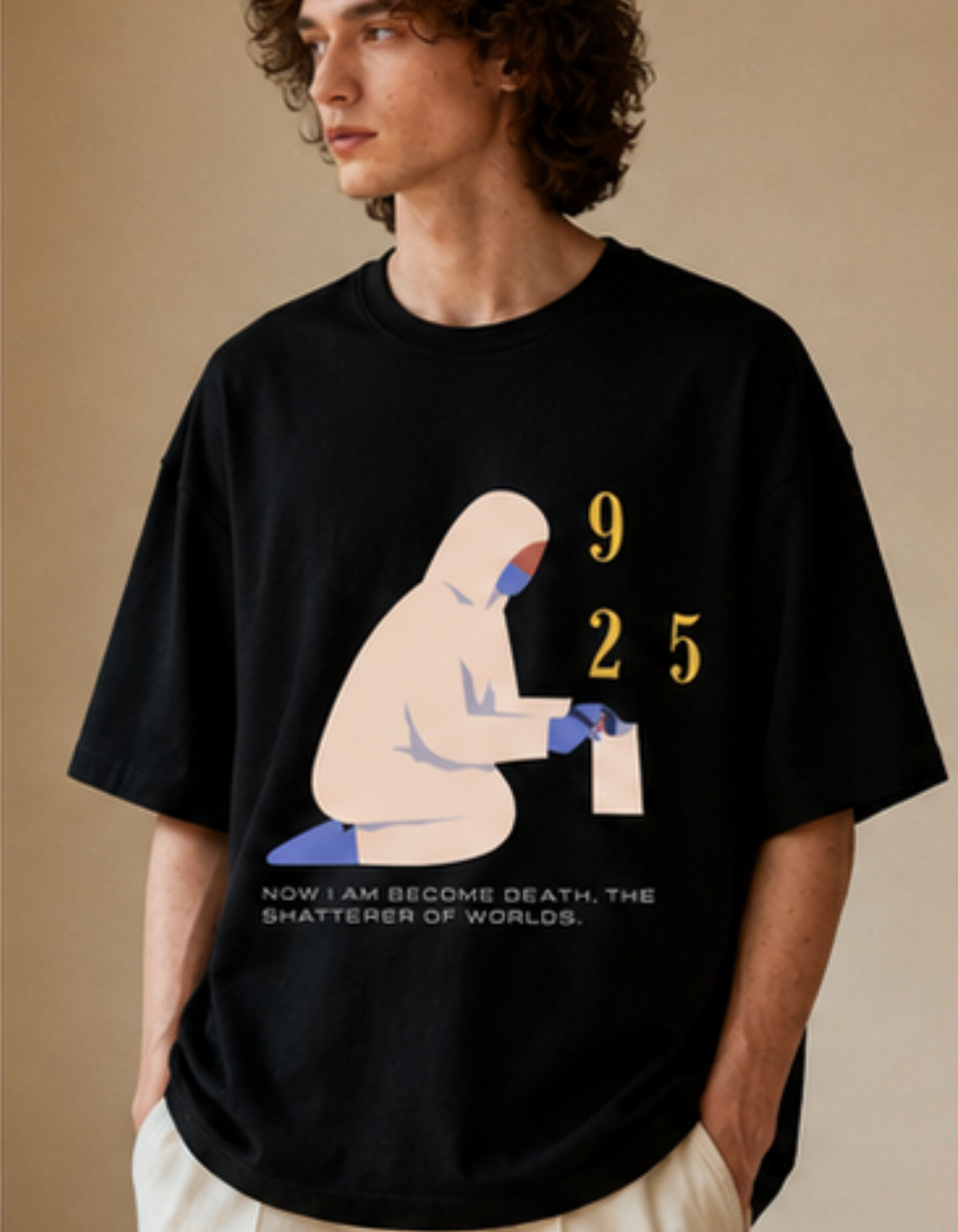 9 to 5 Premium Oversized Tee | Soft And Breathable Heavy Cotton