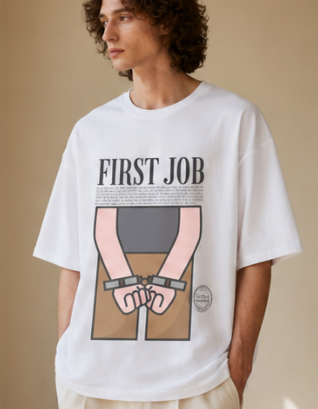 Anthony Hopkins Self-Worth Premium Oversized Tee | Soft And Breathable Heavy Cotton