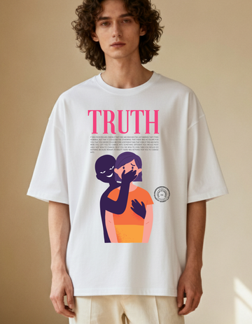 Notes from the Underground Premium Oversized Tee | Soft And Breathable Heavy Cotton 220 GSM