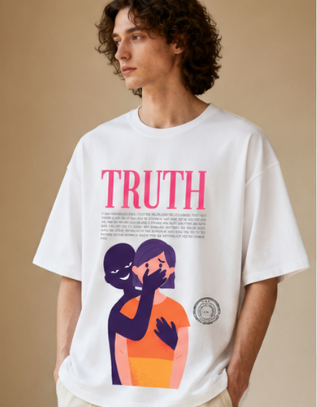 Notes from the Underground Premium Oversized Tee | Soft And Breathable Heavy Cotton 220 GSM