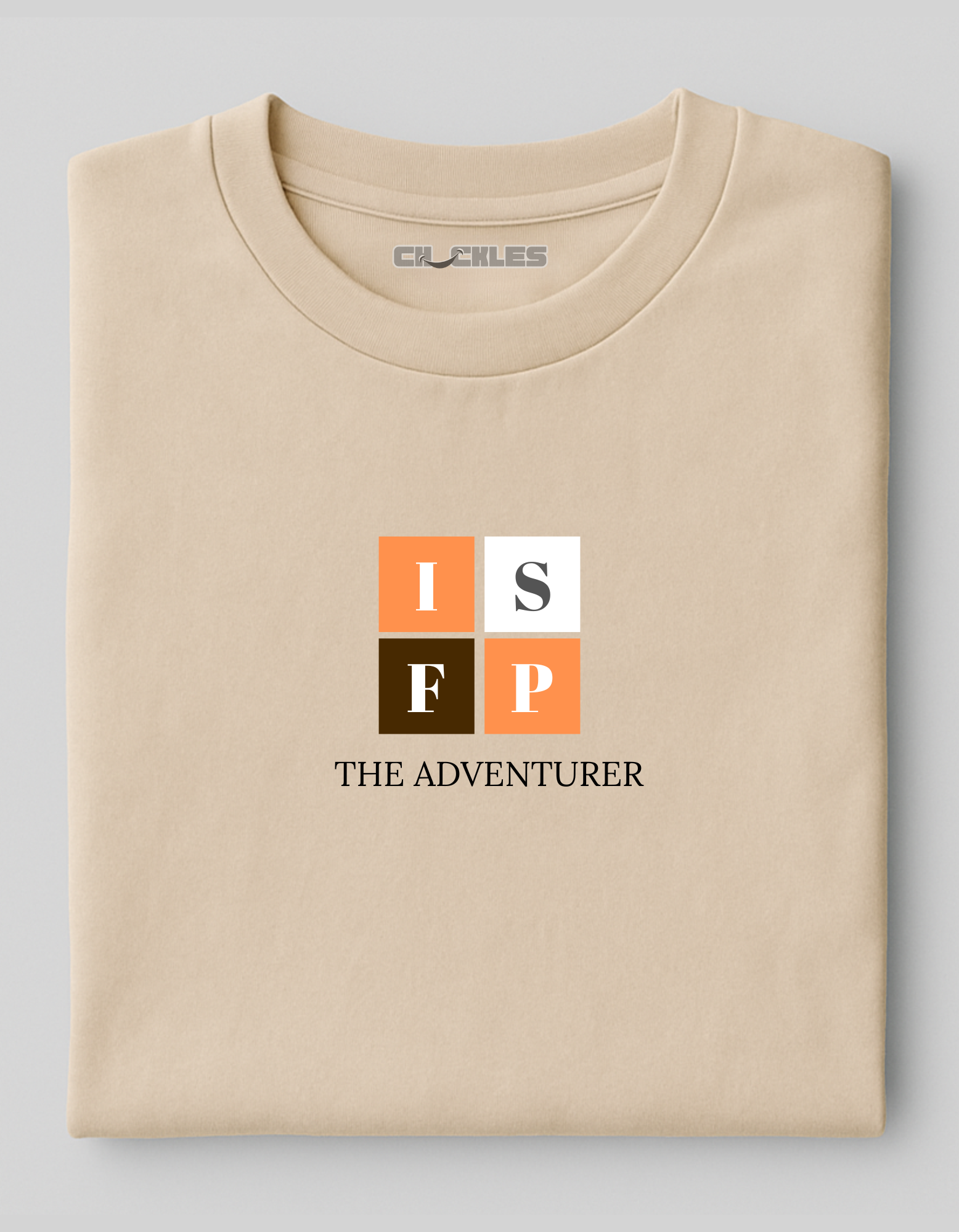 Classic ISFP Adventurer Typography Tee | Soft And Breathable 180 GSM