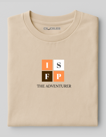 Classic ISFP Adventurer Typography Tee | Soft And Breathable 180 GSM