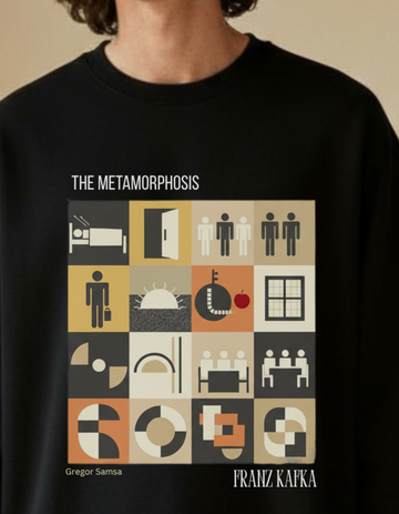 The Metamorphosis Premium Sweatshirt The Self Tee | Soft And Breathable Pure Cotton