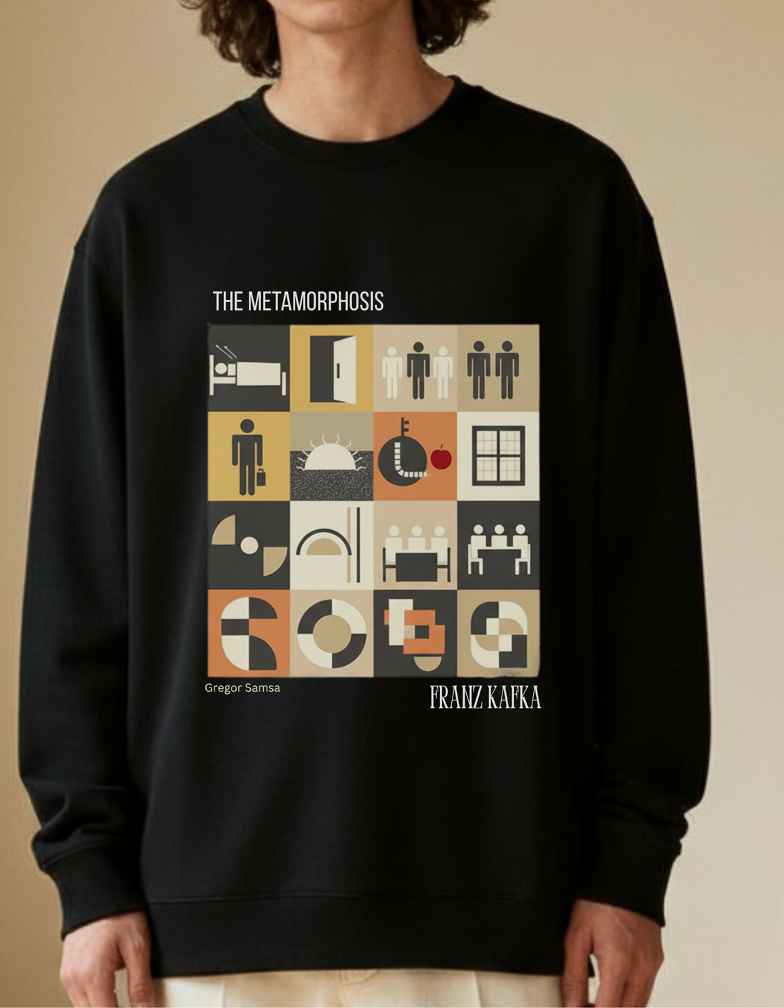 The Metamorphosis Premium Sweatshirt The Self Tee | Soft And Breathable Pure Cotton