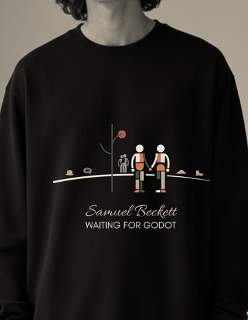 Waiting For Godot Premium Sweatshirt | Soft And Breathable Pure Cotton