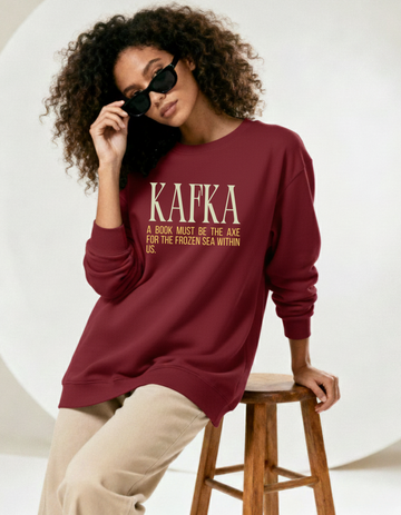 Kafka frozen Axe Limited Edition Sweatshirt | Soft And Breathable Pure Cotton