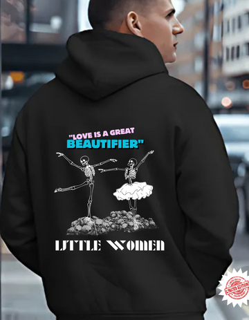 Little Women Limited Edition Black Hoodie | Soft & Breathable Pure Cotton