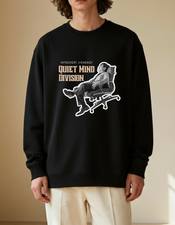 Introvert Energy Premium UNISEX Sweatshirt | Soft And Breathable Pure Cotton