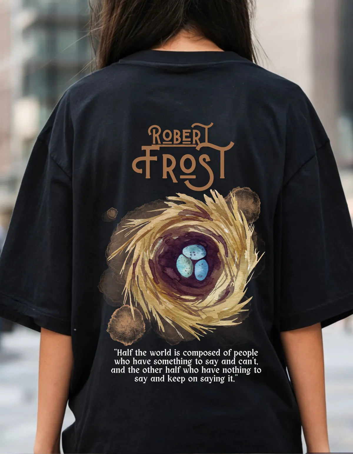 Oversized Frost Limited Edition Tee | Soft and Breathable 180 GSM