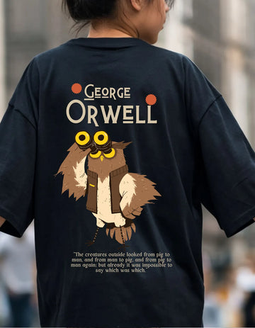 Oversized Orwell Limited Edition Tee | Soft and Breathable 180 GSM