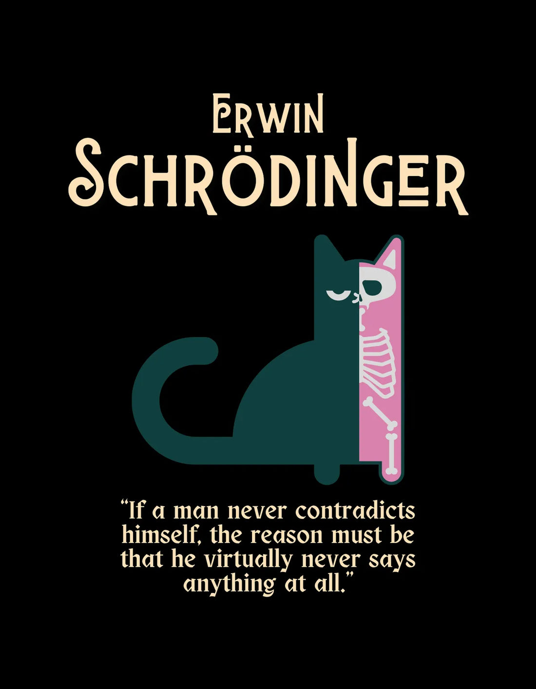 Oversized Schrodinger Limited Edition Tee | Soft and Breathable