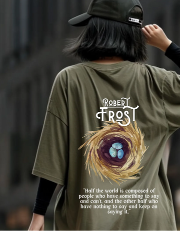 Oversized Frost Limited Edition Tee | Soft and Breathable 180 GSM