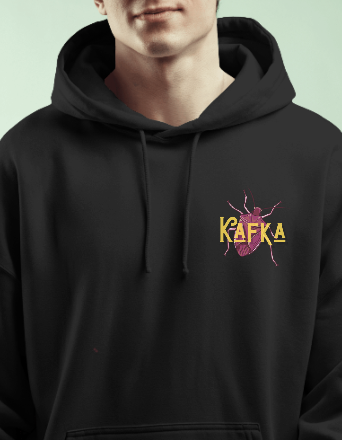 Kafka Metamorphosis Limited Edition Black Hoodie | Soft & Breathable Pure Cotton