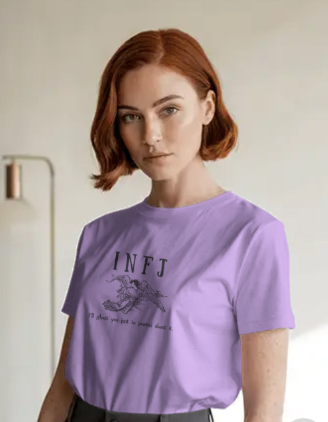 Classic INFJ Journal Graphic Tee | Soft And Breathable 180 GSM