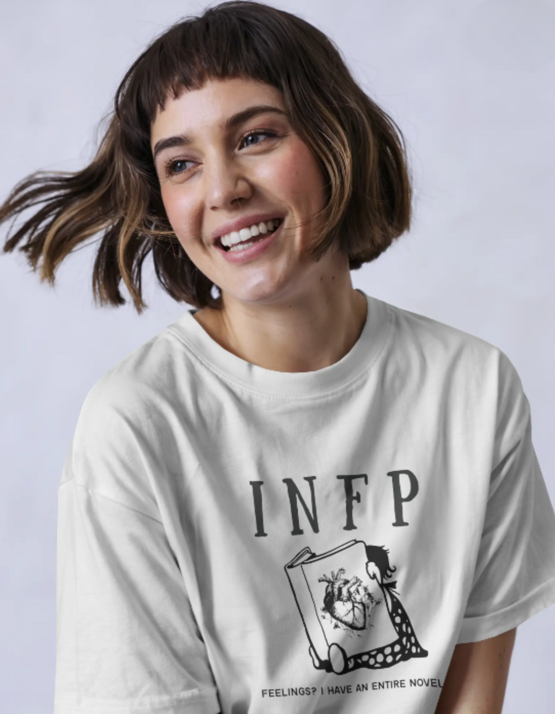 Classic INFP Feelings Graphic Tee | Soft And Breathable 180 GSM