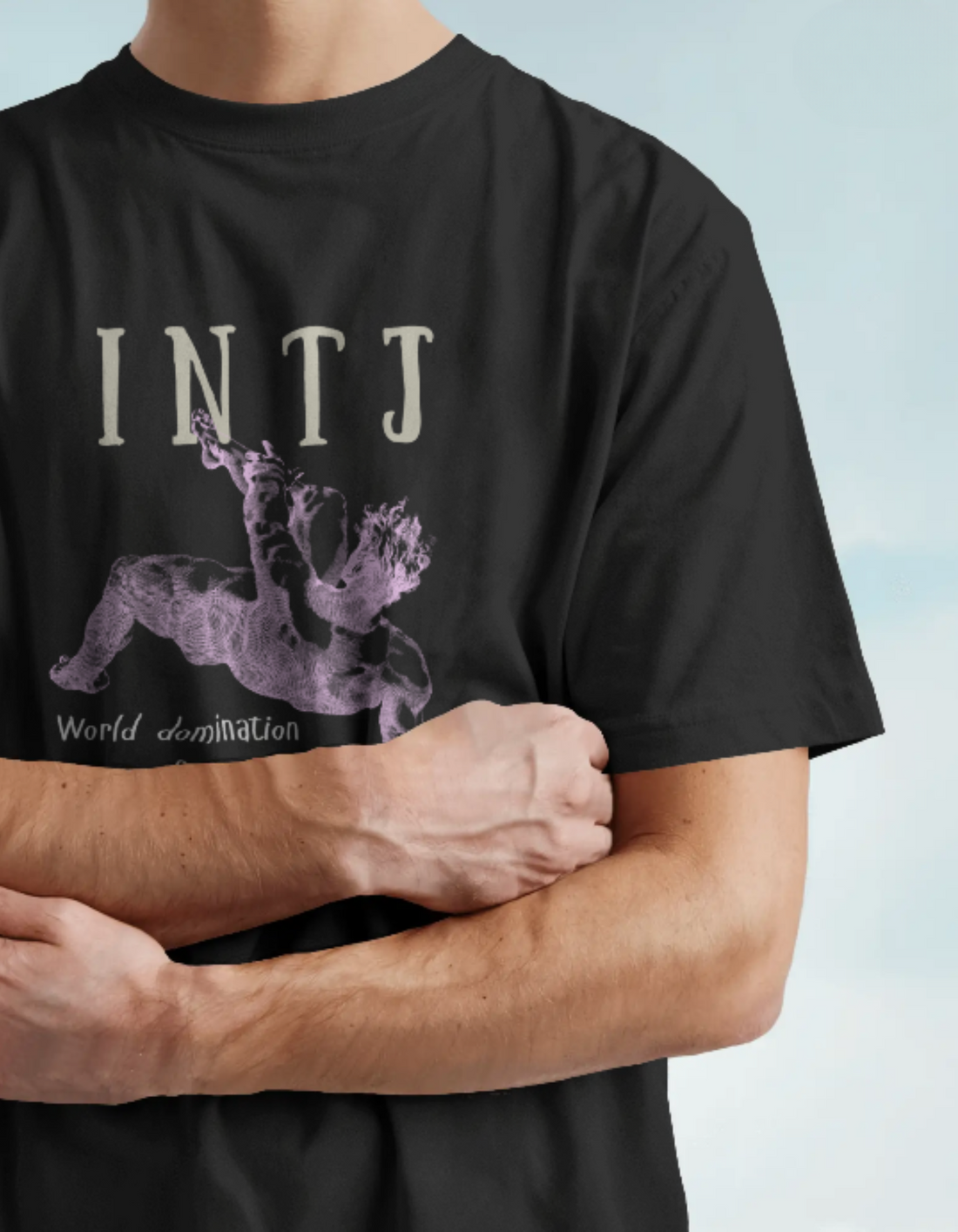 Classic INTJ World Domination Graphic Tee | Soft And Breathable 180 GSM