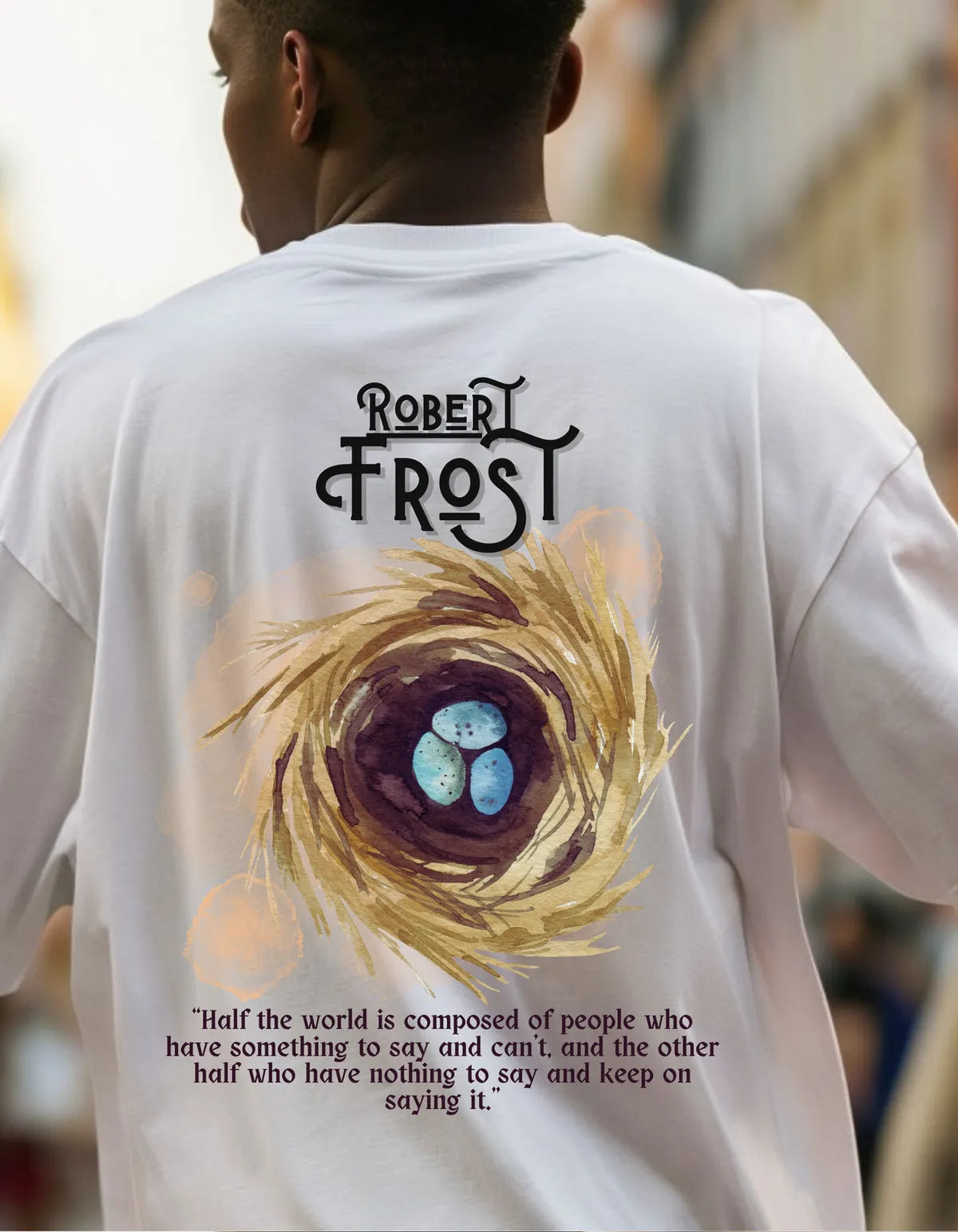 Oversized Frost Limited Edition Tee | Soft and Breathable 180 GSM