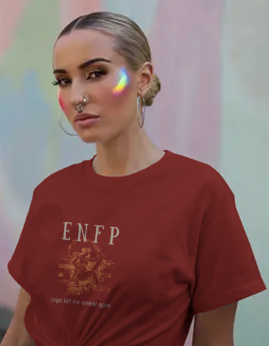Classic ENFP Logic Graphic Tee | Soft And Breathable 180 GSM
