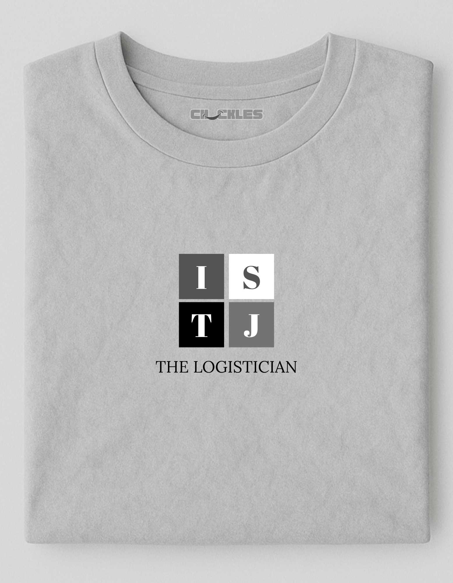 Classic ISTJ Logistician Typography Tee | Soft And Breathable 180 GSM