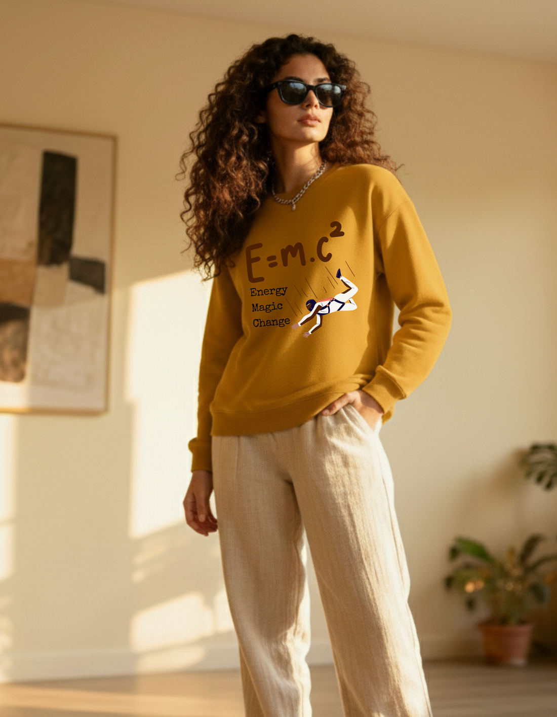 Energy Magic Change Premium UNISEX Sweatshirt | Soft And Breathable Pure Cotton